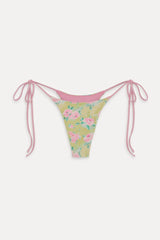 Divine Skimpy String Bikini Bottom - Nymphaea