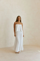 Maria Dress - White