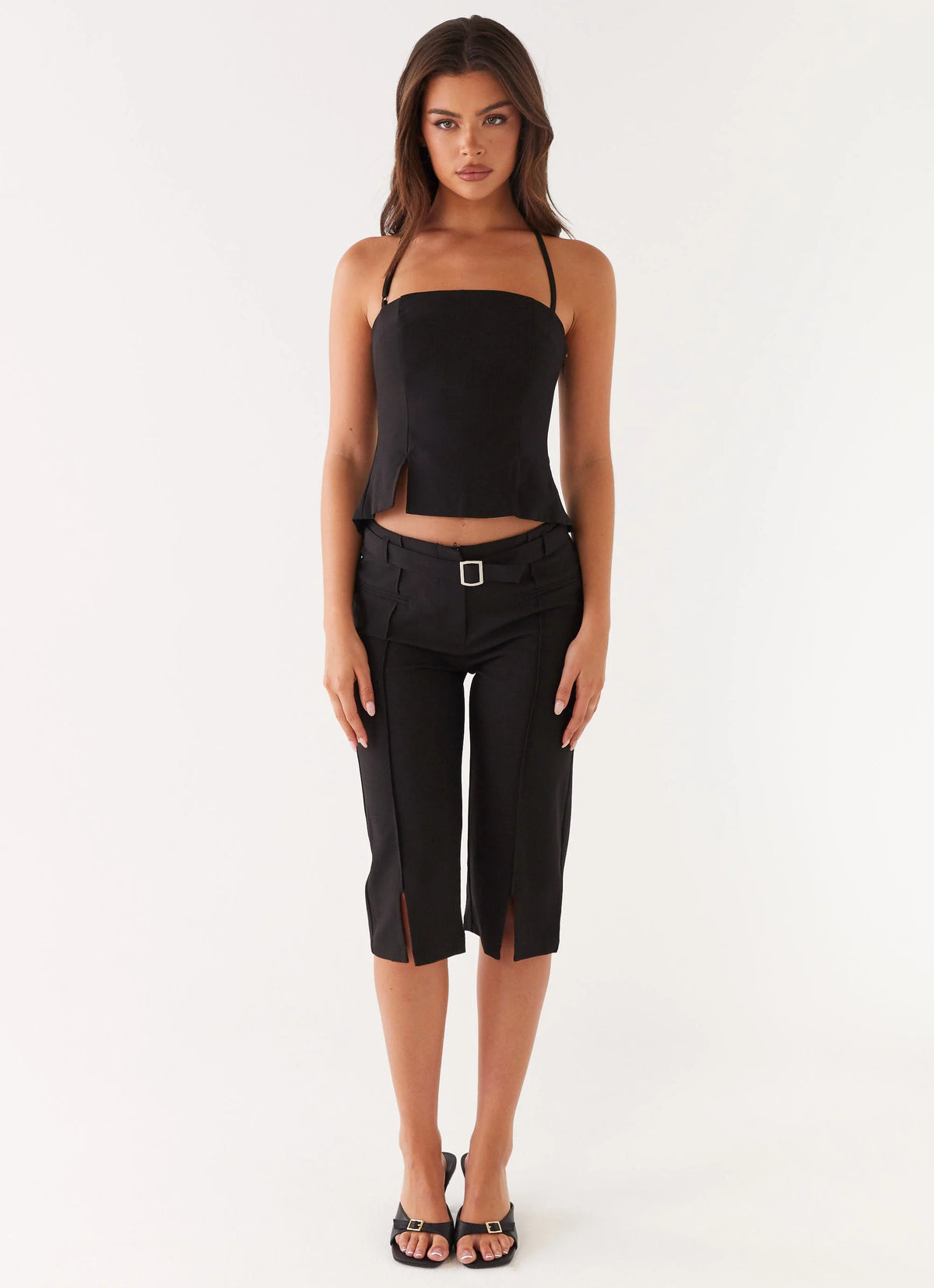 Banks Capri Pants - Black