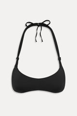 x JENNIE Hana Halter Bikini Top - Black