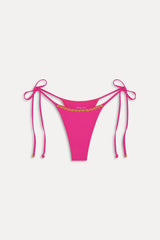 Divine Skimpy Beaded Bikini Bottom - Sea Star Pink