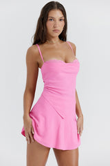 french pink hanky hem top