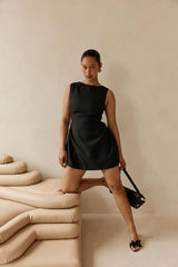 Camellia Dress - Black
