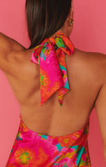 Jasmine Tie Mini Dress ~ Miss Malibu