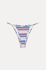 Luna Striped Bikini Bottom - St. Tropez Stripe