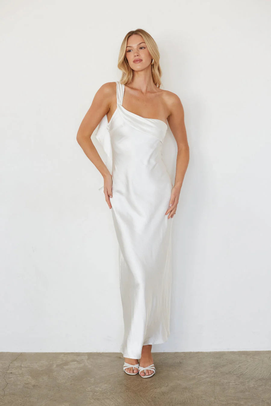 Sarahi Ruffle Strap Maxi Dress
