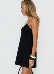 Lunya Mini Dress Black