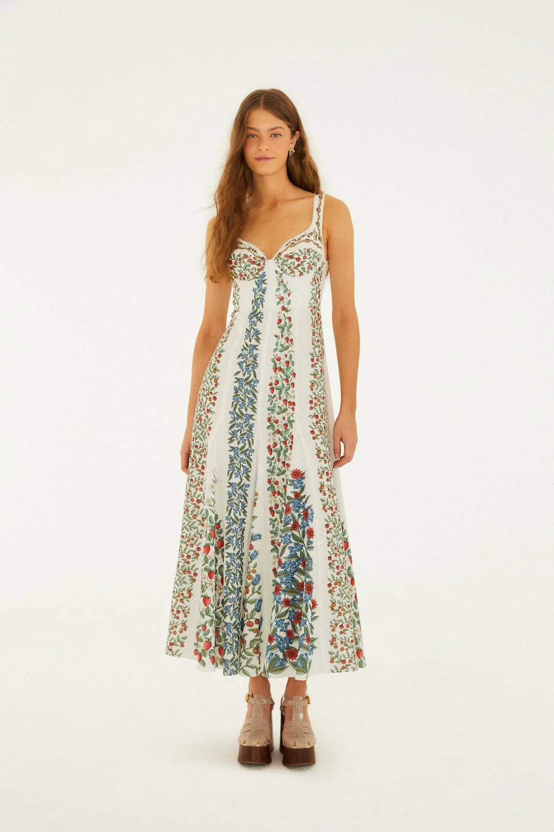 Off-White Fruit Beauty Maxi Dress