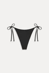 Romeo Cheeky String Bikini Bottom - Black