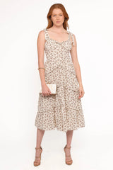 Umika Midi Dress - Floral