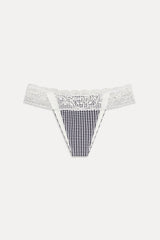 Lea Cheeky Cotton Bikini Bottom - Midnight Wishes