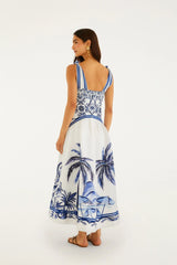 Off-White Wonderful City  Maxi Dress
