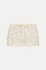 Arlo Crochet Mini Skirt - Bunny