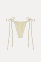 Tia Terry Skimpy Bikini Bottom - Lemon