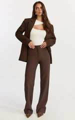 Edith Top - Twist Detail Long Sleeve Top in Cream