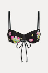 Morning Underwire Bikini Top - Midnight Blossom